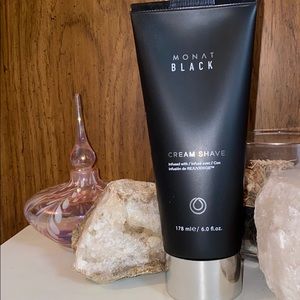 Monat black moisturizing cream shave DISCONTINUED